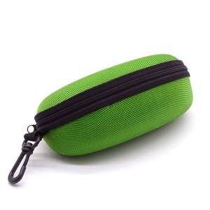 Étui à lunettes de soleil sport en EVA rigide avec fermeture éclair, grand format, portable, personnalisé avec logo, pour homme et femme - Product Image 5