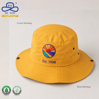 Chapeau Bob en Coton Personnalisé avec Logo, Protection UV, Unisexe, pour Hommes et Femmes, Broderie Extérieure, Vente en Gros