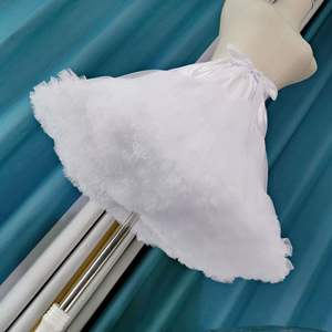 Jupes longues en tulle brodées écologiques blanches en gros pour robes <span class=keywords><strong>de</strong></span> demoiselles d'honneur et jupes <span class=keywords><strong>de</strong></span> mariage Lolita - Product Image 4