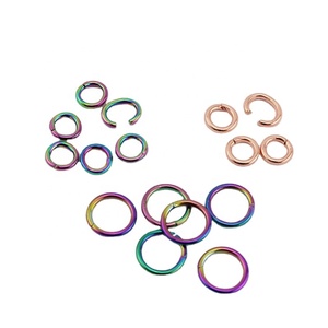 Nolvo Thế Giới <span class=keywords><strong>2025</strong></span> thiết kế mới phần cứng có thể mở ra loại nhỏ 6mm 10mm O-ring khóa kim loại O Ring cho túi xách/túi - Product Image 1