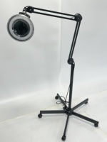 Lampe de table LED avec loupe, outil d'extension de cils, en métal et plastique, lampe grossissante professionnelle