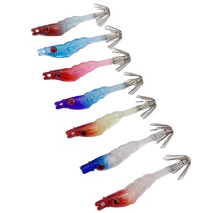 Señuelo <span class=keywords><strong>de</strong></span> tubo <span class=keywords><strong>de</strong></span> ABS impreso con UV <span class=keywords><strong>de</strong></span> 5 cm para camarones, 1.5 g con anzuelos para peces <span class=keywords><strong>de</strong></span> agua salada, estilo <span class=keywords><strong>artesanal</strong></span> japonés - Product Image 1