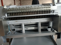 Machine à découper la coque et la pulpe de noix de coco avec moteur, capacité de 500 kg/h, en acier au carbone
