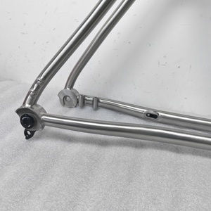 Cadre de vélo de gravier en titane <span class=keywords><strong>700C</strong></span>, dernière génération, avec design Flat Mount - Product Image 3