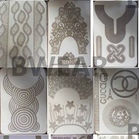 Planches Modèles de Mode, Motifs à Personnaliser, Cartes à Strass pour le Strassage et le Transfert sur Feuille de Transfert