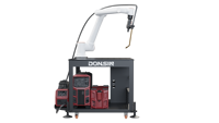 Robot Pengelasan Kolaboratif Otomatis Mesin Pengelasan MIG Sistem Pengelasan Robotik untuk Fabrikasi Logam