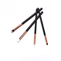 Kit kuas pensil riasan kosmetik, maskara Pensil Mata 3 buah Eyeliner sudut halus ultra-tipis