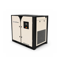 Kompresor Udara Sekrup 55kW 75HP 8 Bar Kompresor Sekrup Industri Hemat Energi Rendah Kebisingan untuk Manufaktur 3 Fasa 380V