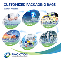 Bolsa de Mylar para Empacar Carne Seca, Barrera de Oxígeno, Protección de Frescura, Material Flexible Premium, Solución de Fabricación de Grado Alimenticio