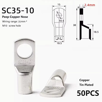 Peep cuivre étamé froid presse bornes SC35-8 SC35-10 SC35-12 connecteur accessoires
