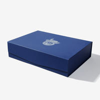Boîte magnétique rigide écologique et recyclable personnalisée, emballage de luxe, boîte cadeau pliable magnétique pour cadeaux d'entreprise durables