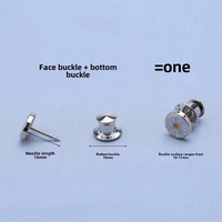 Offres Spéciales boucle détachable sans couture bouton réglable argent alliage de zinc matériel crochets boutons pour jean