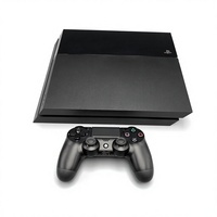Konsol Game PS4 FATTV untuk Pro 1TB dengan Kontroler Kabel Set Lengkap Kotak Asli /Kabel Daya/USB Teruji Sepenuhnya Konsol PS4