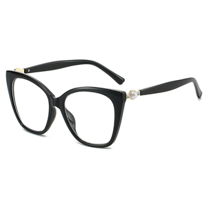 HS2237 femminile Unisex telaio in vetro moda di buona qualità con disegno scheletro lente Aquared blu blocco della luce per i giovani - Product Image 6