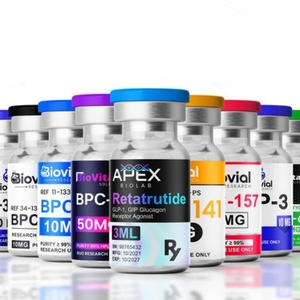 Biểu Tượng Tùy Chỉnh Nhãn Hiệu Riêng In Ấn Mỹ Phẩm 3Ml 10Ml Petide Lọ Chai 3Ml-Peptide-Vial-Nhãn Bao Bì Nhãn Dán Lọ - Product Image 2