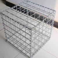 Fournisseur chinois Fil de fer galvanisé tissé torsadé inversé Boîte de gabion en pierre d'inondation anti-corrosion Maille de gabion Trou hexagonal