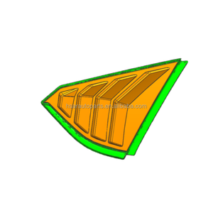 Copertura per Finestrino Posteriore Fronx Retrofitting, Copertura per Finestrino Laterale Posteriore in Plastica Nera Lucida per Suzuki Fronx 2023+ - Product Image 2