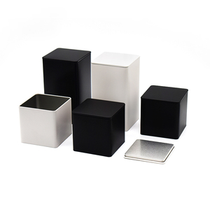 YESTOO Wholesale <strong>Tea</strong> <strong>Tins</strong> for Loose <strong>Tea</strong> Custom Logo Square Coffee Matcha <strong>Tin</strong> Canister <strong>Tea</strong> <strong>Caddy</strong> <strong>Tin</strong> Can Packaging - Product Image 1