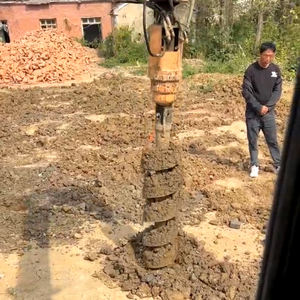 YA8000 sert malzeme en inşaat senaryoları için uygun hidrolik vakıf kazık sürüş Digga burgu kazıcı için - Product Image 6