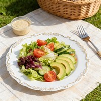 Assiettes jetables blanches en PS, décoratives modernes à bord gaufré, pour fêtes, banquets, traiteur, réceptions de mariage, hôtellerie et restaurants