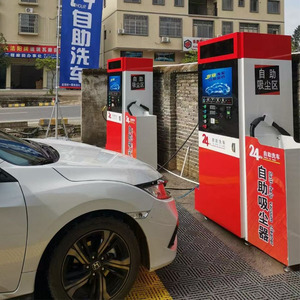 1.6KW 80 bar Coin/carte exploité équipement de lavage de voiture en libre-service/machine de lavage de voiture à vapeur mobile en libre-service - Product Image 6