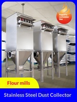 Extracteur de poussière antidéflagrant en acier inoxydable pour moulin à farine, usine alimentaire et atelier de granulés