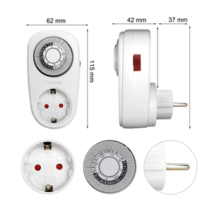 24 giờ lập trình hàng ngày Mini Hẹn Giờ Cơ khí chuyển đổi ổ cắm thông minh cắm đồng hồ năng lượng - Product Image 4