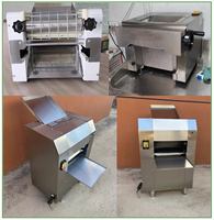 Boulette Tortilla Faire Roti Table Top Pâte Rouleau Pétrin Électrique Automatique Laminoir Pâte Rouleau Machine pour Croissants