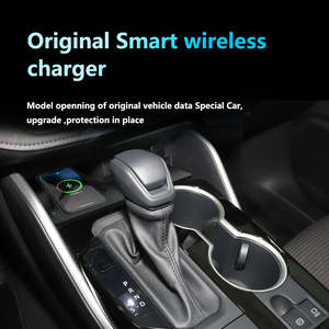 ที่ชาร์จไร้สายในรถยนต์แบบเร็ว Qi และที่วางโทรศัพท์ ใช้ได้กับรถยนต์โตโยต้า 4Runner - Product Image 5