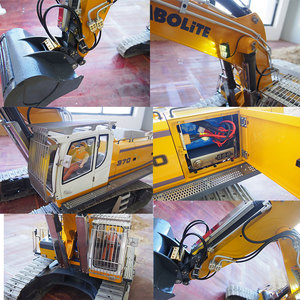 <span class=keywords><strong>Huina</strong></span> Kabolite-Pelleteuse électrique en métal, modèle d'excavatrice de 2.4G 1:14 18CH, jouets <span class=keywords><strong>RC</strong></span>, <span class=keywords><strong>K970</strong></span>-100 <span class=keywords><strong>K970</strong></span>-100S-PRO - Product Image 6