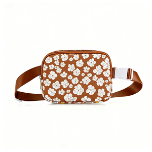 Sac banane en nylon imperméable pour voyage et festival, sac à bandoulière unisexe avec impression personnalisée, pochette pour téléphone pour tous les âges - Product Image 6