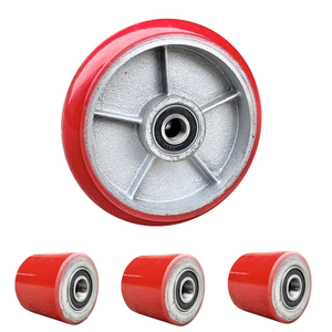 Rueda para Montacargas, Accesorios para Carretillas Elevadoras Hidráulicas Pequeñas, Rueda de Poliuretano PU, Rueda de Nylon para Suelo, Marca <span class=keywords><strong>Beili</strong></span> - Product Image 4