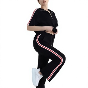 Nouveau style survêtement décontracté pour femme enceinte, coupe ample, coupe-vent, respirant, grande taille, séchage rapide, pour entraînement sportif, avec logo personnalisé - Product Image 1