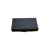 Caja de Cartón para Envíos de Alta Calidad en Color Negro con Logotipo Personalizado, Forro de Esponja, Impresión UV en Relieve, Diseño Moderno y Lujoso
