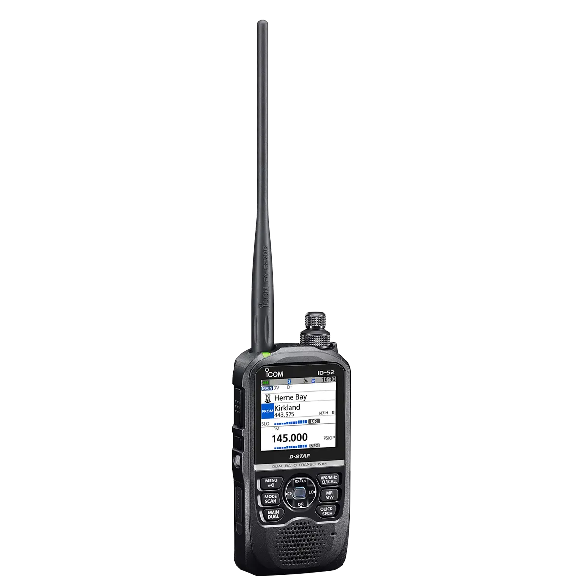 Icom ID-52A 144/430 Mhz UHF/VHF D-Star ดิจิตอล/อะนาล็อกมือถือเครื่องรับส่งสัญญาณแบบพกพาวิทยุสองทางเครื่องส่งรับวิทยุ