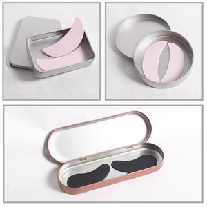 Patchs pour les yeux en silicone 100% vegan réutilisables, haute élasticité, OEM, <span class=keywords><strong>anti</strong></span>-rides, pailletés, personnalisés pour les peaux sensibles - Product Image 4