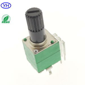 Miễn Phí Mẫu Chất Lượng Tốt Tuyến Tính 10K 50K 100K Carbon Phim <span class=keywords><strong>5</strong></span> Pins 9Mm Trục Nhựa Dọc Quay <span class=keywords><strong>Potentiometer</strong></span> Với Chuyển Đổi - Product Image 3