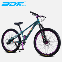 Bicicletas de Montaña BDF de Gran Venta con 8 Velocidades para Salto de Tierra, Freno de Disco, Tamaños 20/24/26 Pulgadas, para Niños y Adultos, MTB Todoterreno