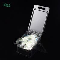 Boîte en plastique PET transparente, antistatique, conductrice, recyclée, recyclable, pour processeur Intel AMD CPU, emballage en blister