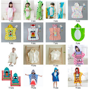 <span class=keywords><strong>Peignoir</strong></span> de bain en coton doux pour enfants, garçons et filles Serviette pour tout-petits Animal Bébé <span class=keywords><strong>Dinosaure</strong></span> <span class=keywords><strong>Peignoir</strong></span> à capuche - Product Image 6