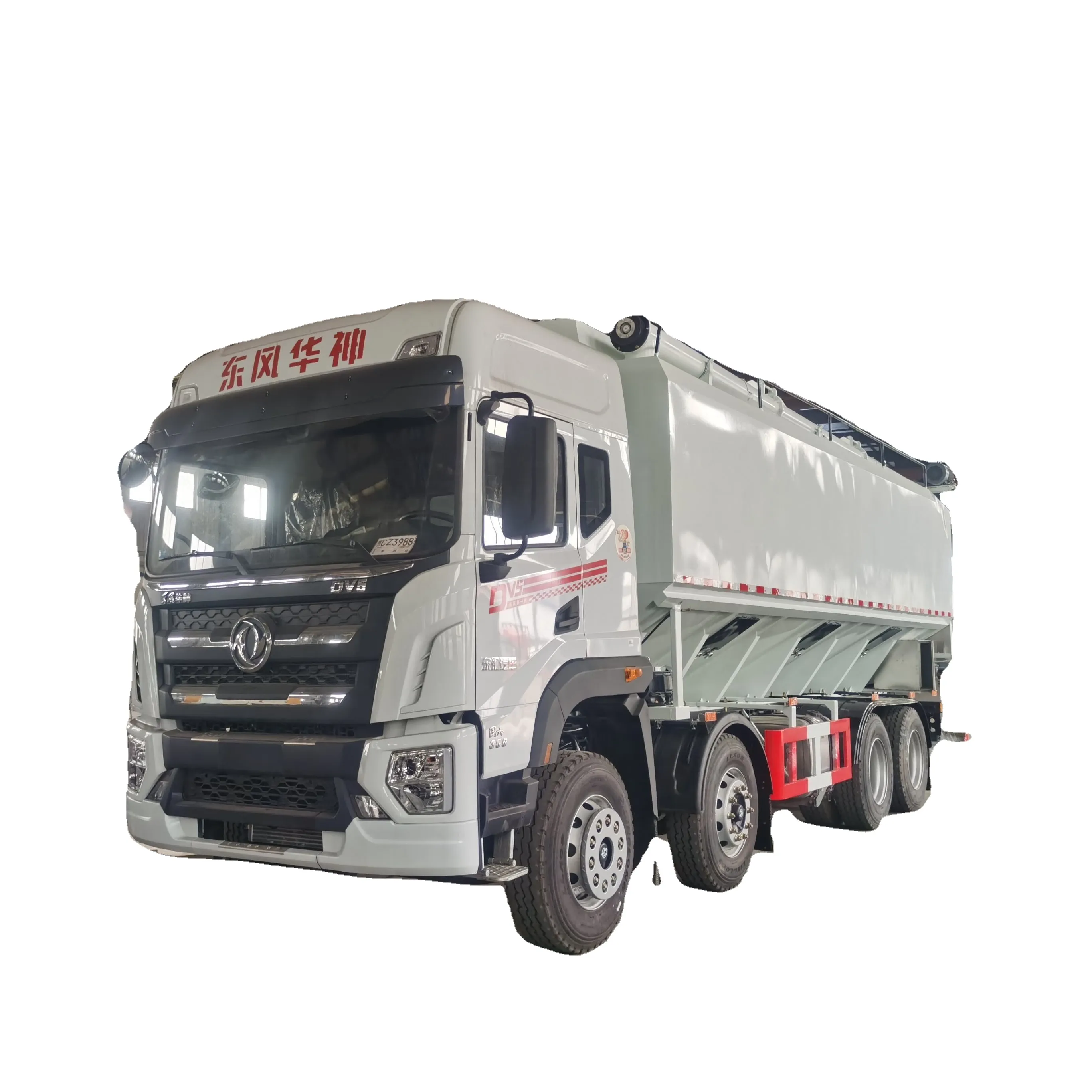 Novos produtos quentes Animal Grain Carrier Tank Transportation Chicken Feed Truck