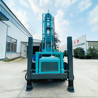 Machine de forage de puits d'eau de haute qualité, 1000 mètres, petite mini-foreuse à vendre