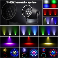 Projecteurs à faisceau RGBW 4-en-1 300W avec zoom et contrôle DMX512, CRI 90, IP20, durée de vie de 30 000 heures pour discothèque, scène, KTV et DJ