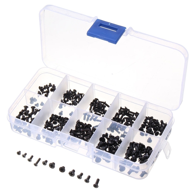 Wholesale 300 PCS M2 / M2.5 / M3 Screws Laptop Screws Box Set for Laptop