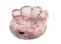 Lits pour chats en fausse fourrure, lits confortables pour animaux de compagnie, lits de luxe pour chats, camas para perros