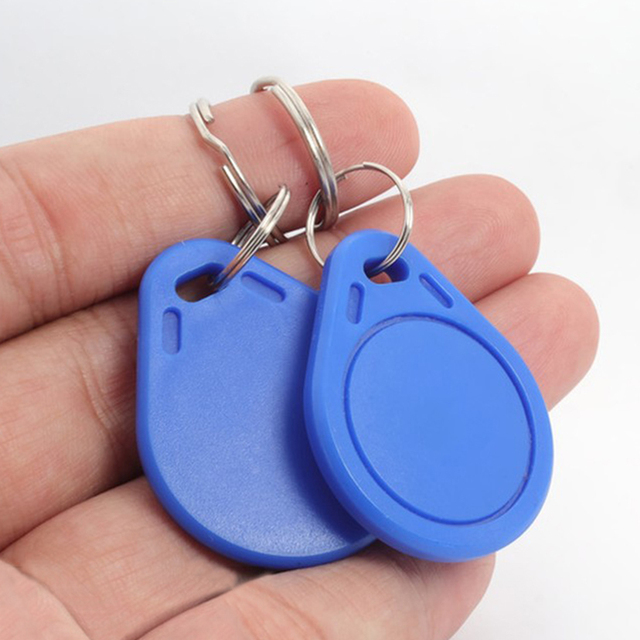 125KHz T5577 Writable RFID Keyfob 26 Bit WG26 Waterproof ABS Access Control Tag Rewritable Proximity Key Chain