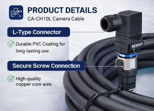 CA-CH10L <b>Camera</b> <b>Cable</b> L-Type Connector 10m Industrial Vision <b>Cable</b> CA-CH10L the <b>Camera</b> <b>Cable</b> Provides Stable and High Speed Sign - Product Image 6