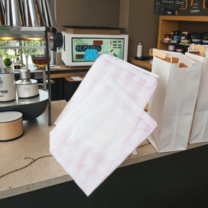 Tùy chỉnh cấp thực phẩm chịu dầu thủy tinh giấy bao bì Burger bánh sandwich túi làm bằng giấy sáp cho bánh mì và các loại thực phẩm khác - Product Image 5