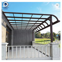 Pérgola bioclimática de aluminio personalizada, techo de persianas motorizado de aluminio, pérgola impermeable para exteriores
