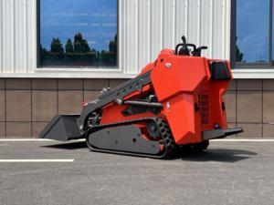 高品質ミニスキッドステアローダー フロントローダー クローラーローダー スノーブロワー バケット エンジン ガソリンパワー 高性能 - Product Image 5